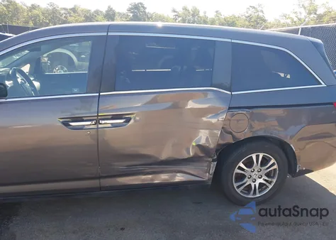 2012 Honda Odyssey Ex-L from USA, damaged, VIN 5FNRL5H64CB025509